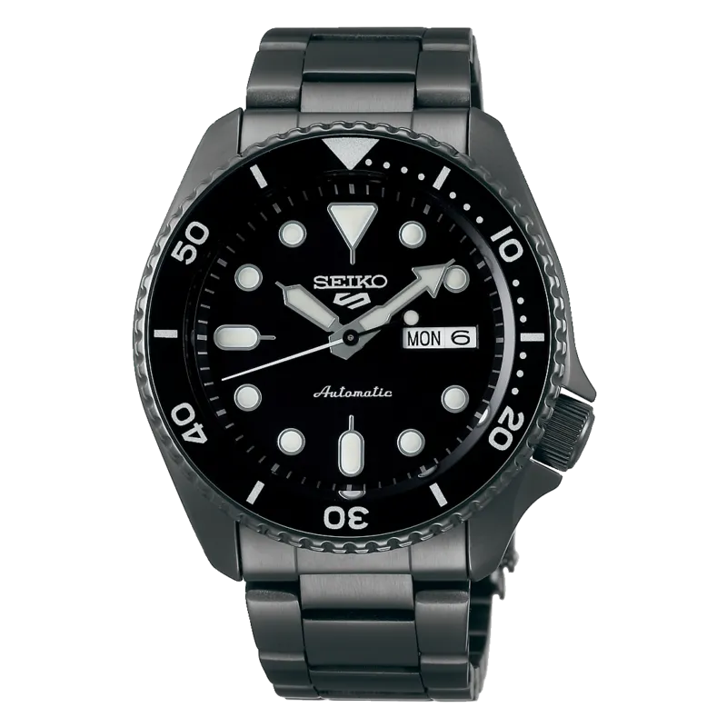 Orologio Automatico in Acciaio Nero – Seiko 5